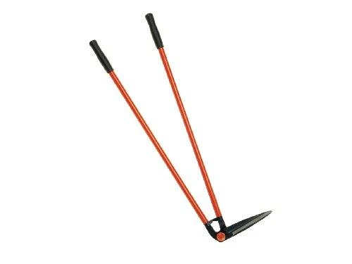 Bahco žolės žirklės su 200 mm ašmenimis ir 900 mm ilgio plastikinėmis rankenomis