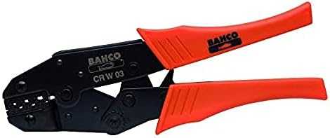 Bahco Terkšlinės presavimo replės neizoliuotoms atviroms jungtims 225mm 0,5-6,0mm2