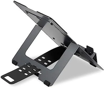Bakker Elkhuizen Carruzzo BakkerElkhuizen FlexTop 170 Nešiojamojo kompiuterio stovas Juoda, Tamsiai Pilka 40,6 cm (16″)