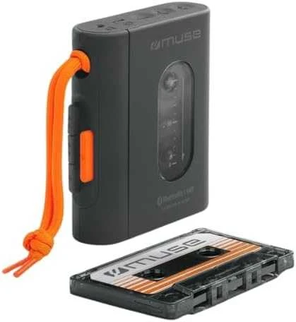 Vaizdo grotuvas „Muse“ | Nešiojamasis kasečių grotuvas | M-132 WM | USB jungtis | „Bluetooth“