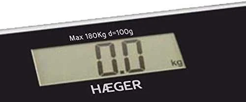 Virtuvinės svarstyklės Haeger BS-DIG.010A Tamsi asmeninė skalė