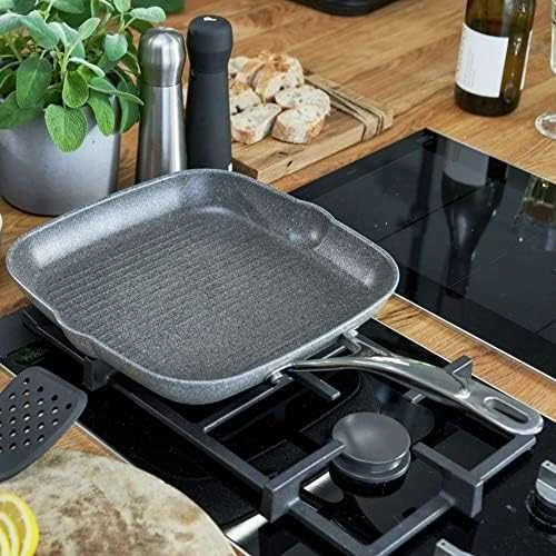 BALLARINI SALINA GRANITIUM Indukcinė grilio keptuvė, 28 cm