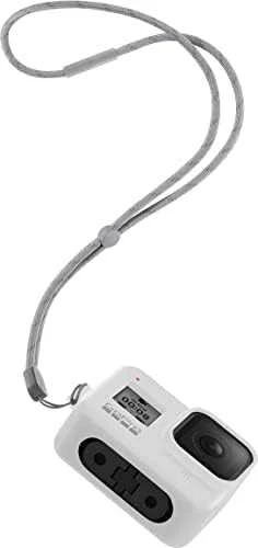 GOPRO SLEEVE + LANYARD (HERO8 Juodas) Baltas HOT