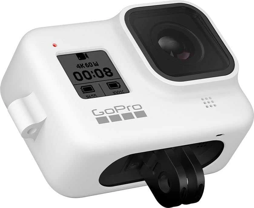 GOPRO SLEEVE + LANYARD (HERO8 Juodas) Baltas HOT