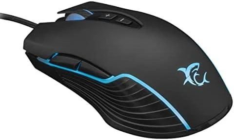 Žaidimų pelė White Shark Azarah su RGB pašvietimu