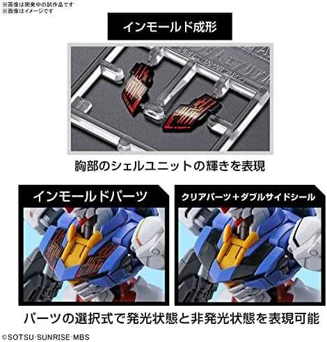 Bandai HG Gundam Aerial 1/144 The Witch from Mercury rinkinys