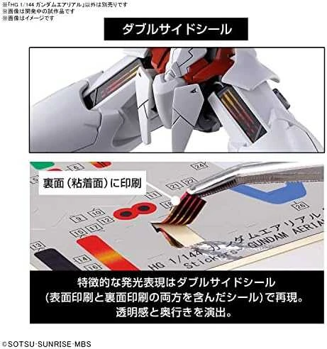 Bandai HG Gundam Aerial 1/144 The Witch from Mercury rinkinys