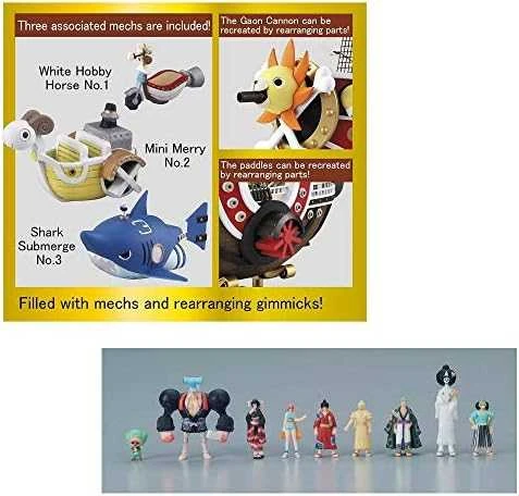 Bandai One Piece Thousand Sunny – Vano šalies surenkamas modelis