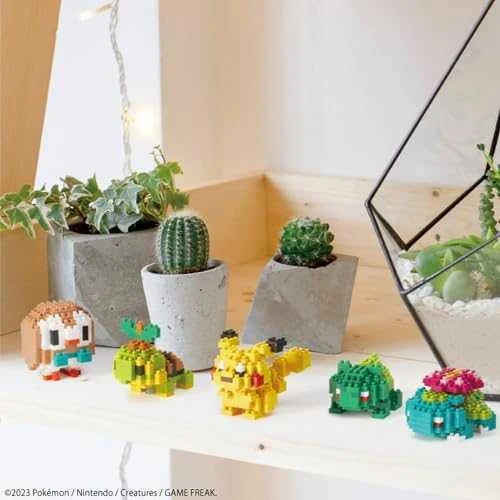 Nanoblock Nanoblokas Nanobloko Pokémonas - Bulbasaur