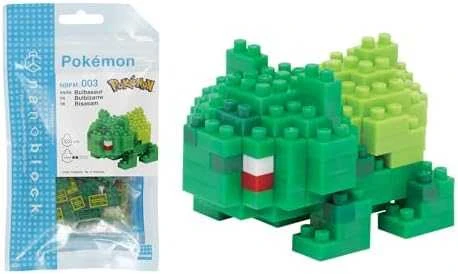 Nanoblock Nanoblokas Nanobloko Pokémonas - Bulbasaur