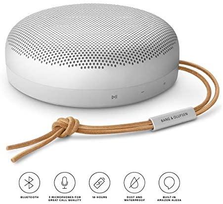 Bang & Olufsen Beosound A1 2nd Gen Nešiojama belaidė Bluetooth kolonėlė su balso asistentu, Pilka