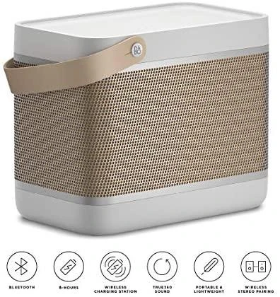 Bang & Olufsen Beolit 20 galinga nešiojama belaidė kolonėlė, Grey Mist spalvos