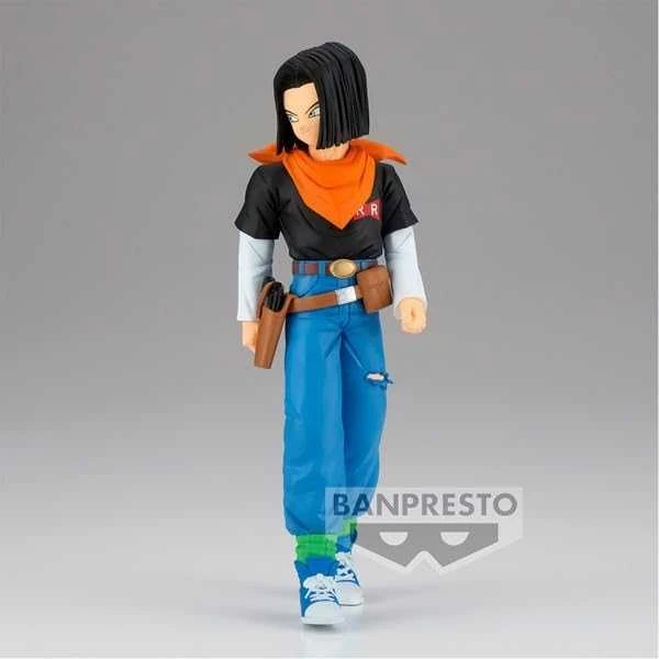 Banpresto Dragon Ball Z Android 17 Solid Edge Work figure 17cm