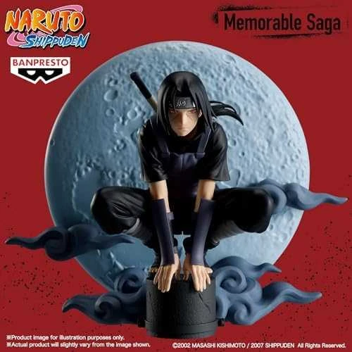 Bandai Banpresto Banpresto Naruto Shippuden Itachi Uchiha Memorable Saga figure 13cm
