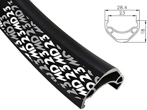Alexrims Mtb rim MD23 27.5 "x32otw. Tubulas paruoštas H.atskleistas juoda (ALX- MD23275)