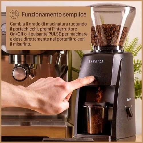 Kavamalė Baratza Encore ESP - Juodos spalvos