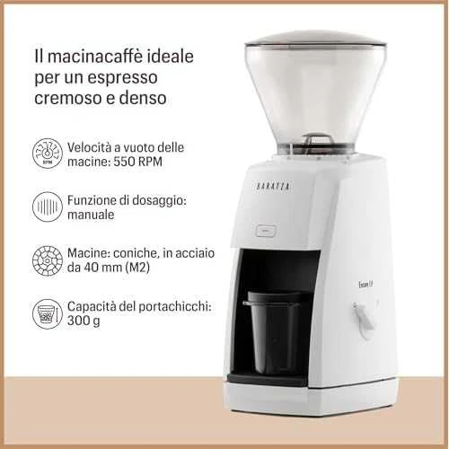 Kavamalė Baratza Encore ESP - Juodos spalvos