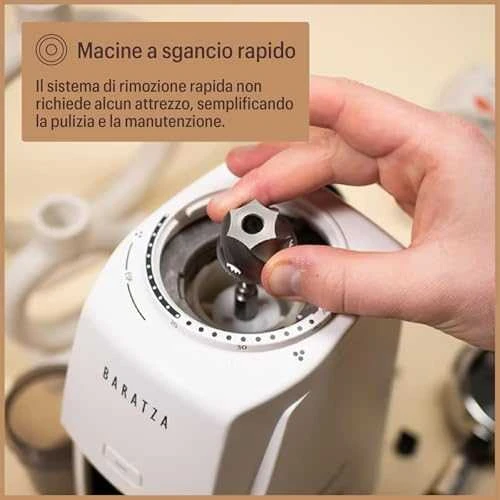Kavamalė Baratza Encore ESP - Juodos spalvos