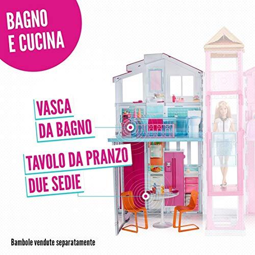 BARBIE barbės namas Malibu (3 aukštų), DLY32