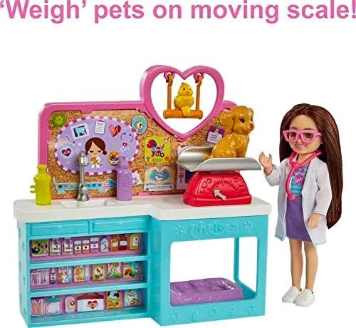 Barbie Chelsea Can Be Pet Vet Set HGT12 Mattel