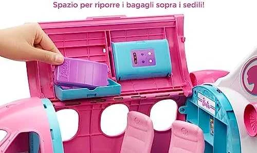 Mattel LĖLĖS BARBĖS LĖKTUVAS DREAMPLANE SU LĖLĖ