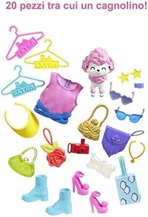 *BARBIE EXTRA kreator stylu komplektas /2