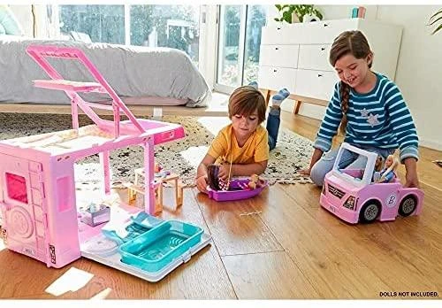 Mattel Barbės kemperis 3 in 1