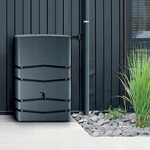 PROSPERPLAST LIETAUS VANDENS TALPA 450L ANTRACITO SPALVOS AQUA TOWER