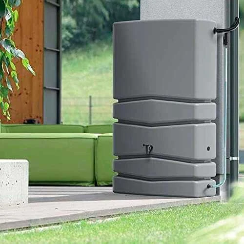 PROSPERPLAST LIETAUS VANDENS TALPA 450L ANTRACITO SPALVOS AQUA TOWER
