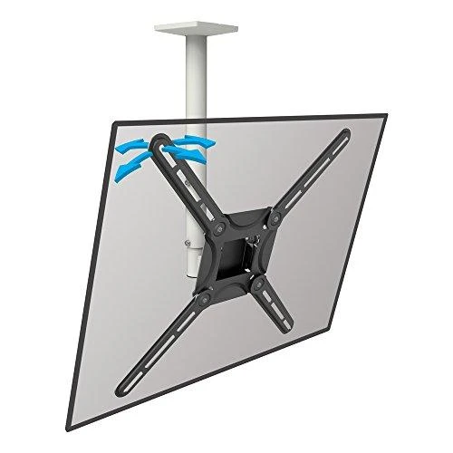 Barkan Flat/ Curved TV Ceiling Mount 3500 Lubinis laikiklis, Full motion, 29-63 ", Maksimalus svoris (talpa) 40 kg, Baltas