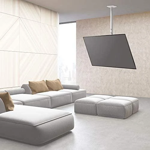 Barkan Flat/ Curved TV Ceiling Mount 3500 Lubinis laikiklis, Full motion, 29-63 ", Maksimalus svoris (talpa) 40 kg, Baltas