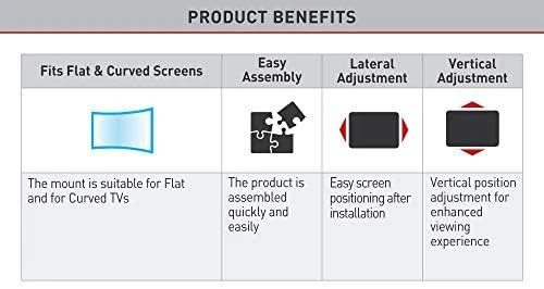 Laikiklis Barkan Soundbar Mount E820 Juodas