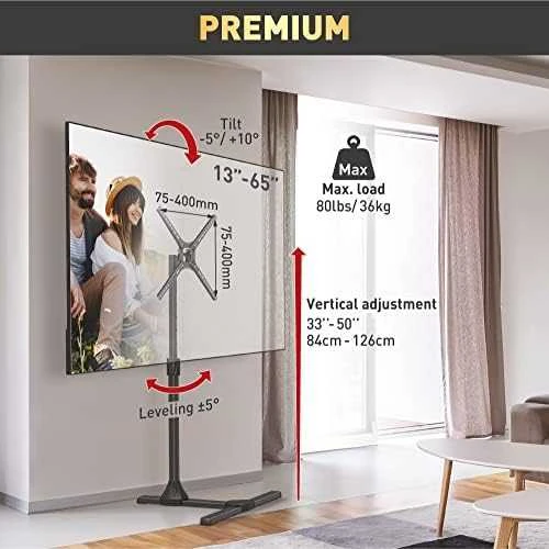 Laikiklis BARKAN FS310T 13"-65" TV, pasukamas