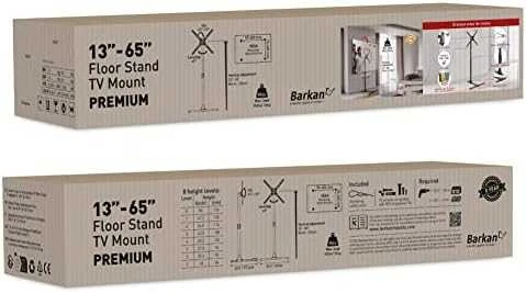 Laikiklis BARKAN FS310T 13"-65" TV, pasukamas