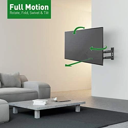 Laikiklis BARKAN BM343LP 13"-65" lygiam/lenktam TV, 4 lankstų, sieninis, prailgintas