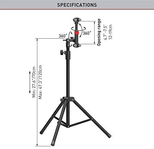 Barkan 4" - 12" Išmanusis telefonas/ Planšetė Floor Stand, Vertical Adjustment
