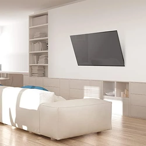 Barkan Flat/ Curved TV Wall Mount E410+ Sieninis laikiklis, Pakreiptas, 32-90 ", Maksimalus svoris (talpa) 60 kg, Juodas