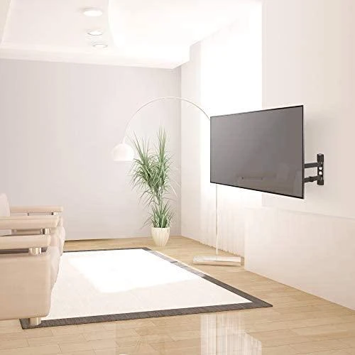 Laikiklis BARKAN BM343 13"-65" lygiam/lenktam TV, 4 lankstu, sieninis, juodas