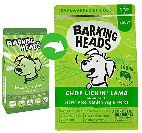 Barking Heads Bad Hair Day (Ėriena) mažoms ir vidutinėms šunų veislėms 12kg