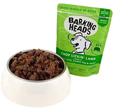Barking Heads Chop Lickin' ėriena konservai šunums su ėriena 300g