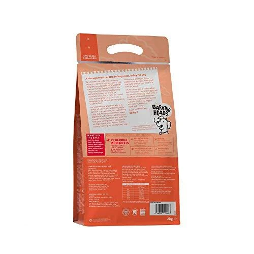 Barking Heads Hair Necessities lašiša paš šun su lašiša 2kg