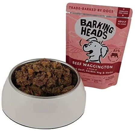 Barking Heads jautiena Waggington konservai šunims su jautiena 300g 10vnt