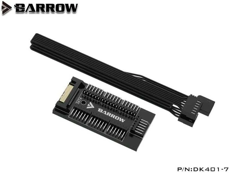 Barrow ventiliatorius ir RGB šakotuvas