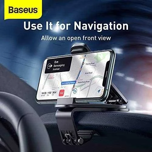 Automobilinis laikiklis Baseus Big Mouth Pro - Juodas