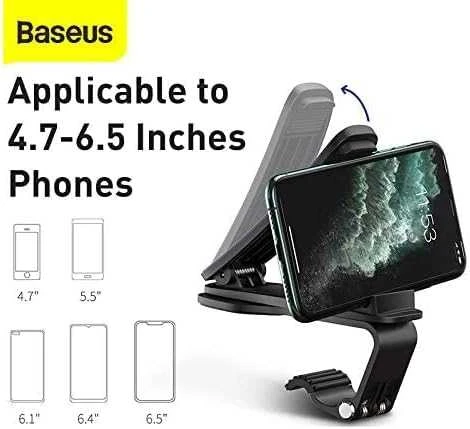 Automobilinis laikiklis Baseus Big Mouth Pro - Juodas