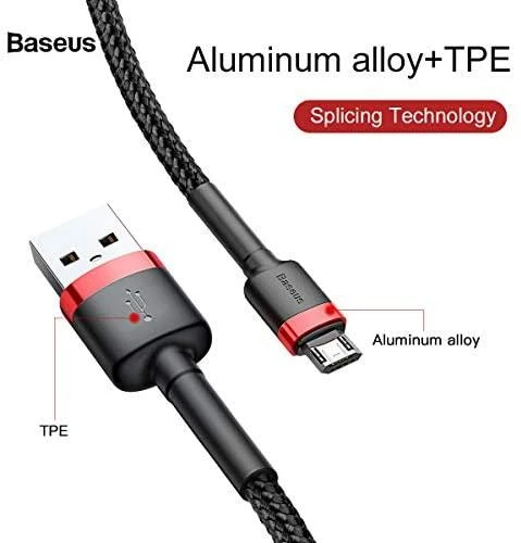 Baseus USB MicroUSB pakrovimo laidas | 1,5A/2m