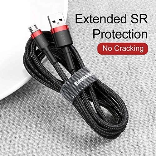 Baseus USB MicroUSB pakrovimo laidas | 1,5A/2m