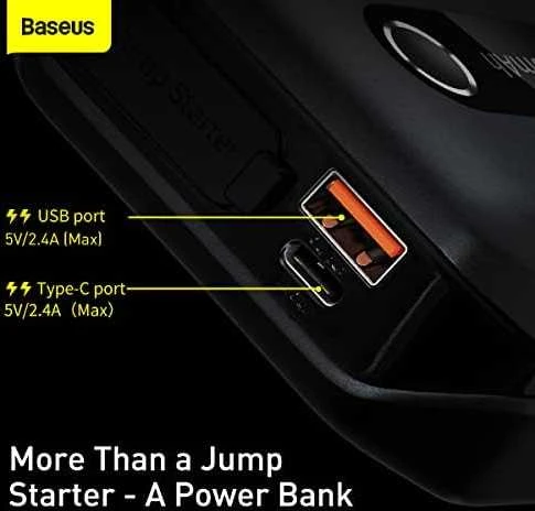 Mobilus energijos šaltinis Baseus Super Energy Air Car Jump Starter 1000A max CGNL020101