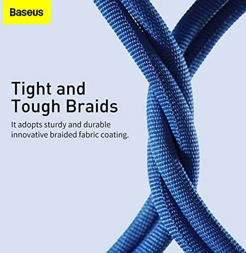 „Baseus Crystal Shine“ USB – „Lightning“ laidas 2.4A 1.2m