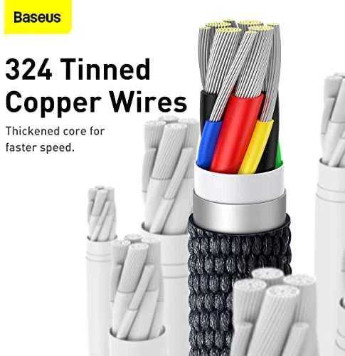 Baseus dinaminis USB - Lightning kabelis 2.4A 2m